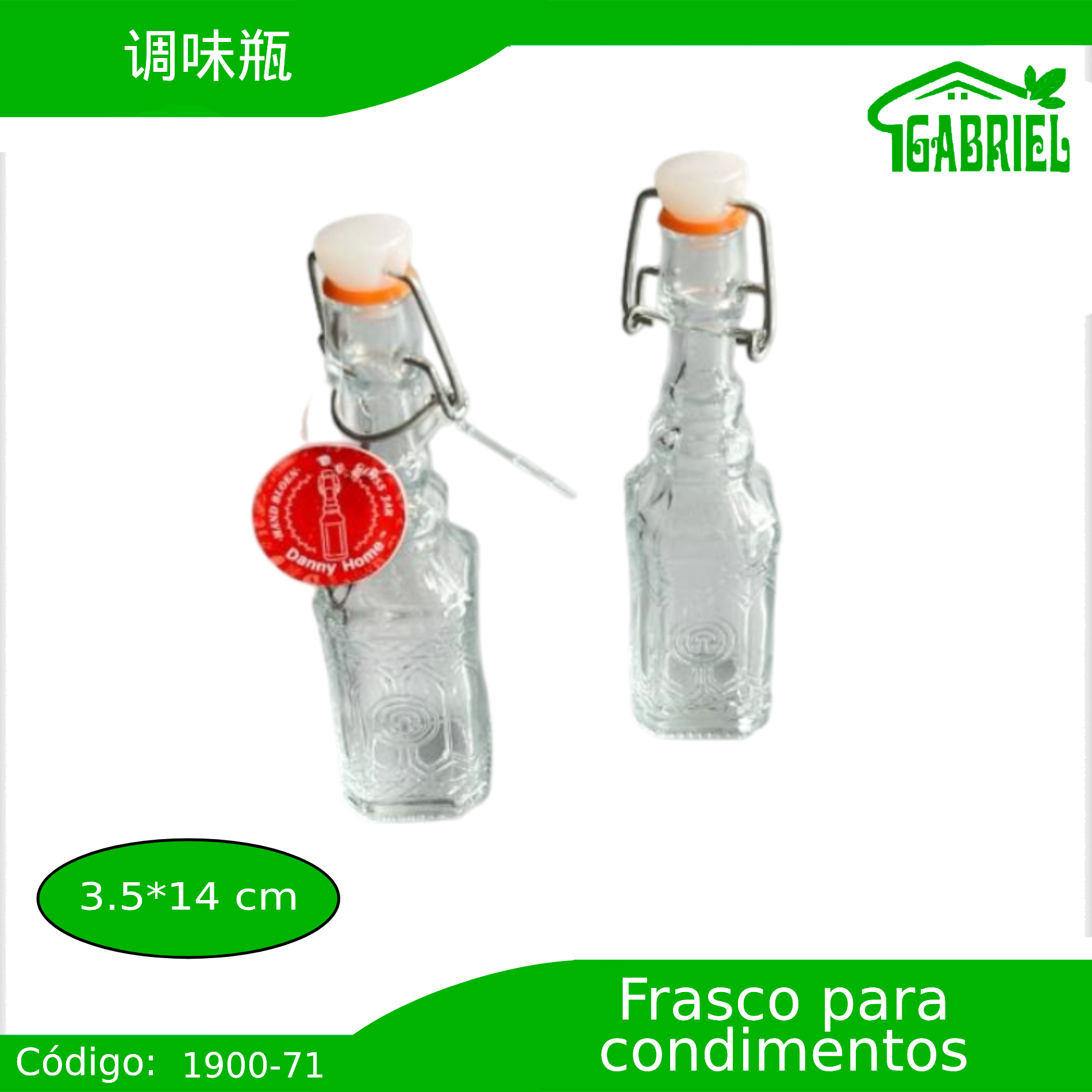 Botella para Aceites 3.5×14 cm