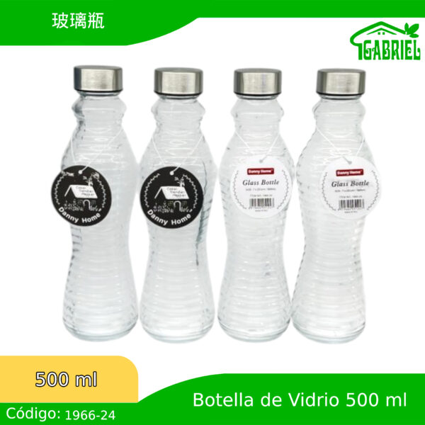 500 ml/玻璃瓶/Tarro de cristal