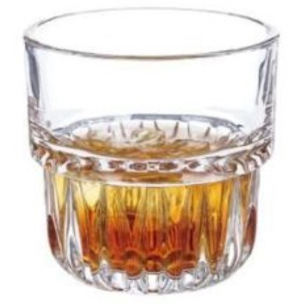 Vasos de Vidrio 248 ml 8x8x6 cm Set de 6 Piezas