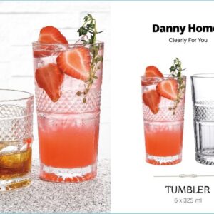 7.3*13.9*5.9cm,325ml/杯子 6PCS/VASO 6PCS