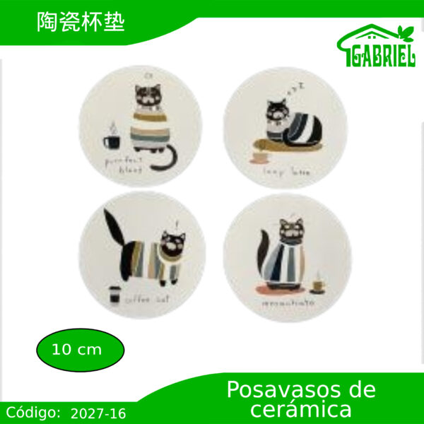 Posavasos de Cerámica 10 cm