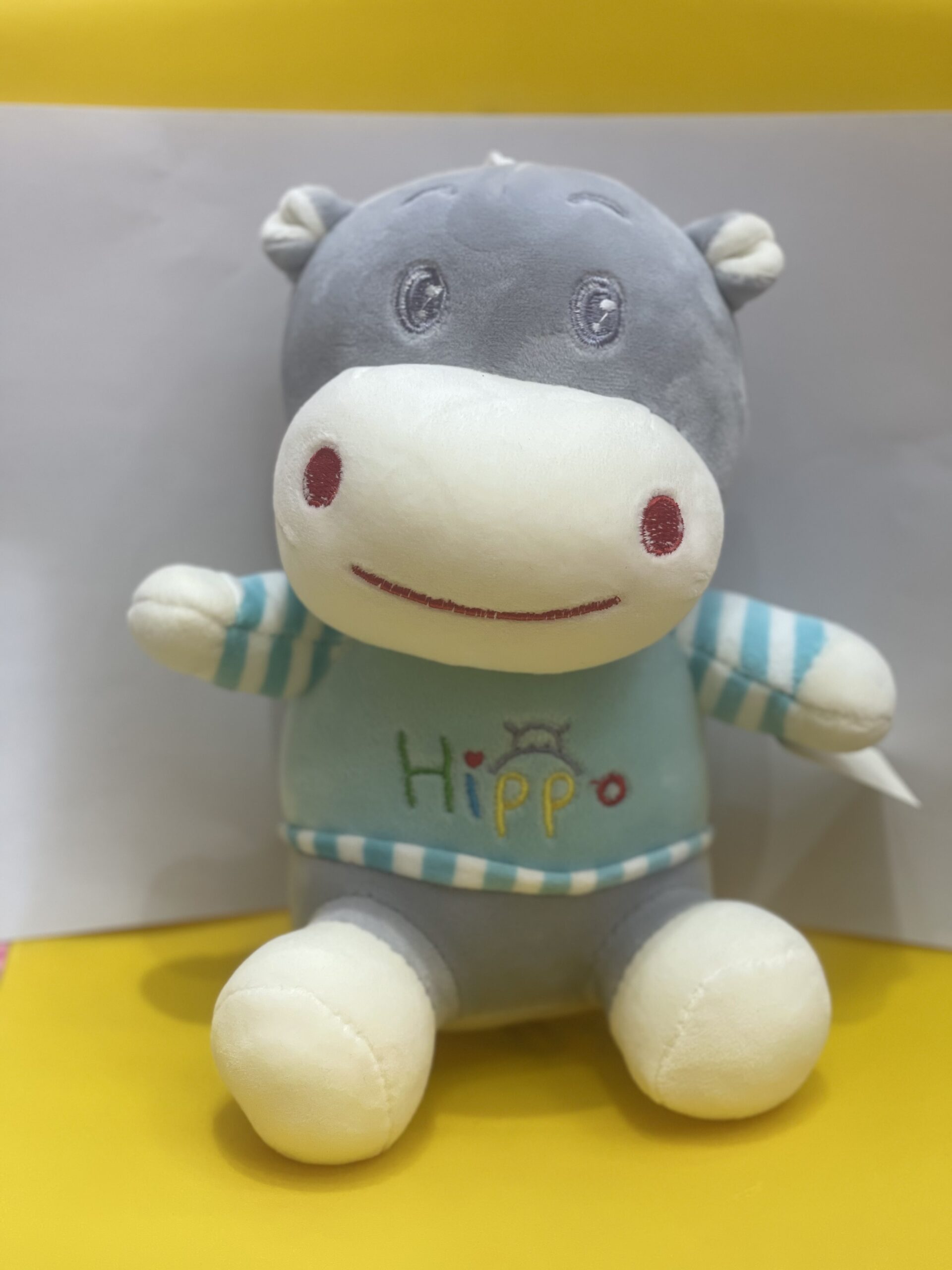 Peluche de Hipopotamo con Polera