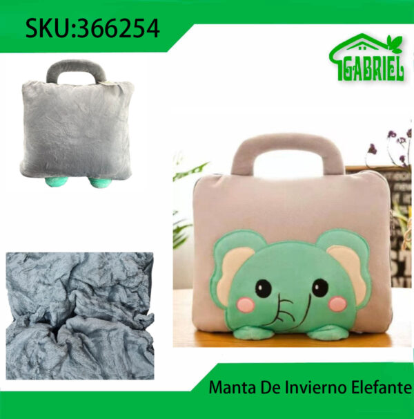 Peluche con Manta para Calentar