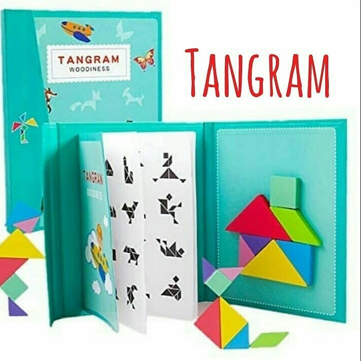 Rompecabezas Magnético de Tangram Educativo para Niños