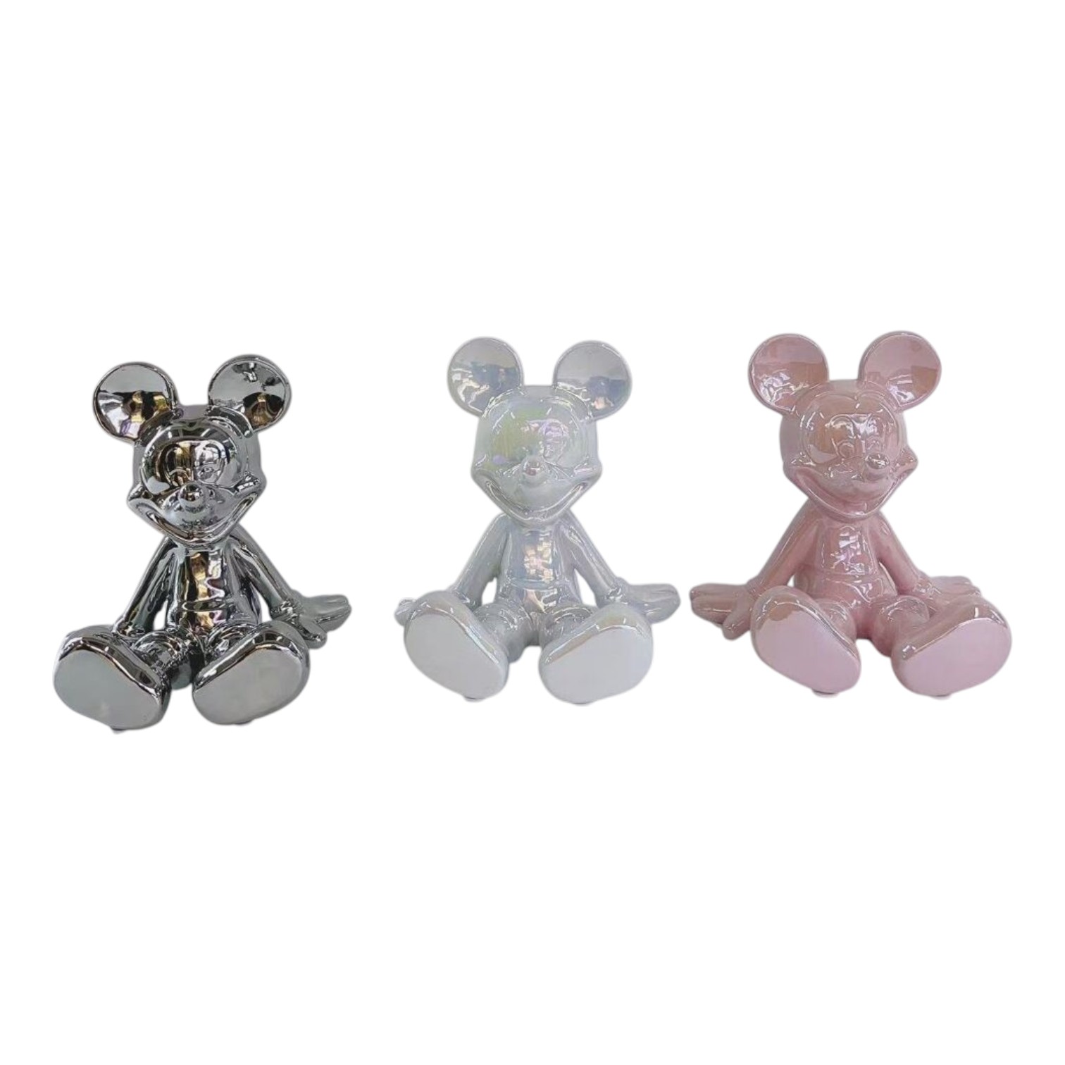 Figura Decorativa de Personaje Animado Sentado 20 cm