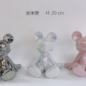 h:20cm 坐米奇DECORACIÓN