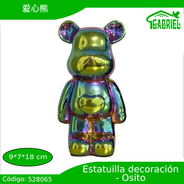 Estatuilla de Oso con Corazón 18 cm