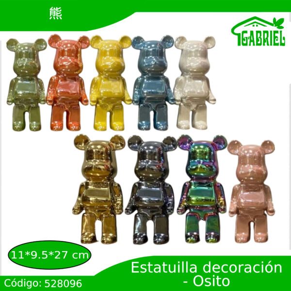 Estatuilla de Oso Decoración 28 cm