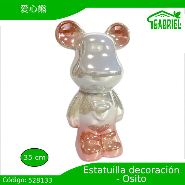 Estatuilla de Oso con Corazón 35 cm