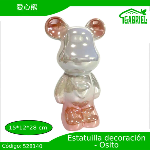 Estatuilla de Oso con Corazón 28 cm