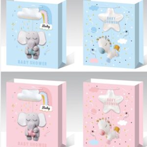 Bolsa de regalo Infantil - 3D + purpurina 30x42x12 cm