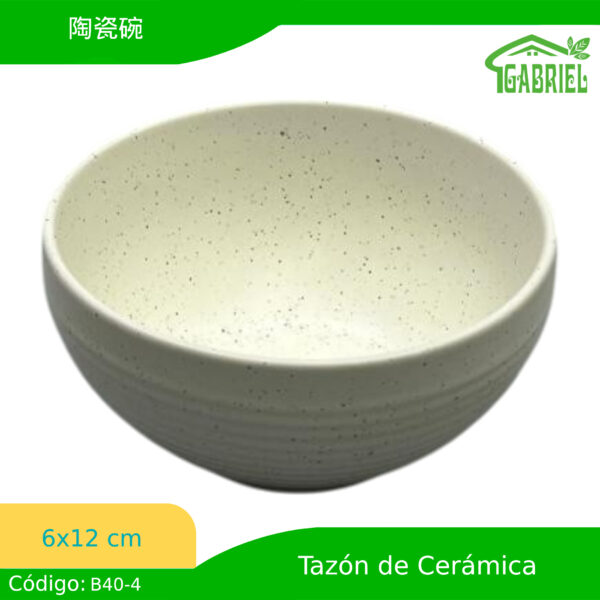 6*12cm/4.75"陶瓷碗/4.75"Tazón