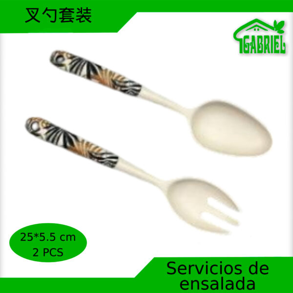 Servicios de Ensalada 25x5.5 cm 2 PCS