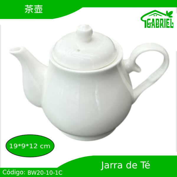 Jarra Cerámica para Té 19x9x12 cm