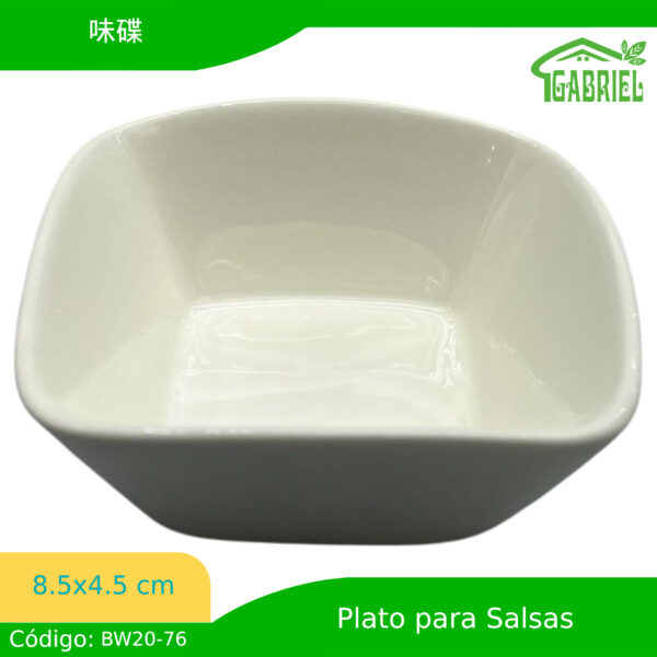 8.5*4.5 cm/味碟/Plato de salsa