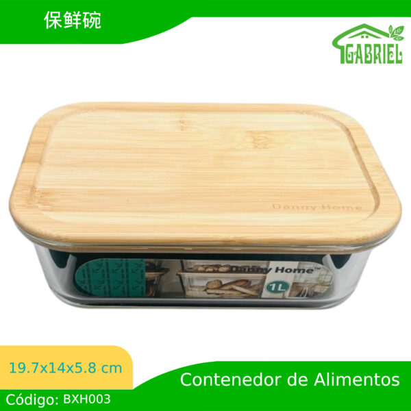 19.7*14.7*5.8cm/保鲜碗/Contenedor de alimentos