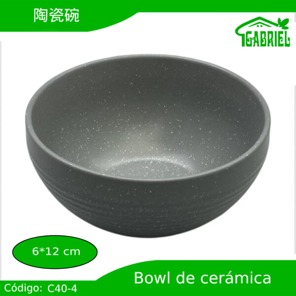 Bowl de Cerámica 6x12 cm