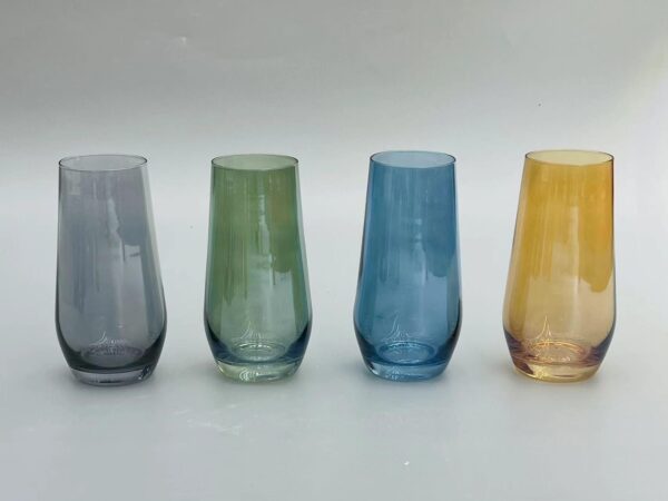 16*6*6cm,550ml/玻璃杯 4PCS/VASO DE VIDRIO 4PCS