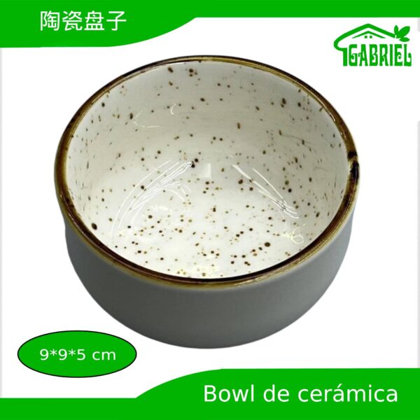 Bowl de Cerámica 9x9x5 cm