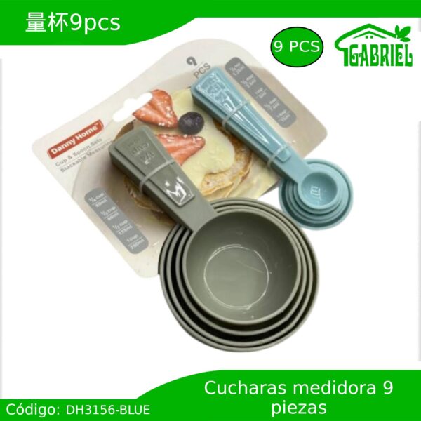 Cucharas Medidoras 9 PCS