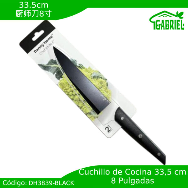 33.5 cm,厨师刀8寸/Cuchillo de cocinero 8"