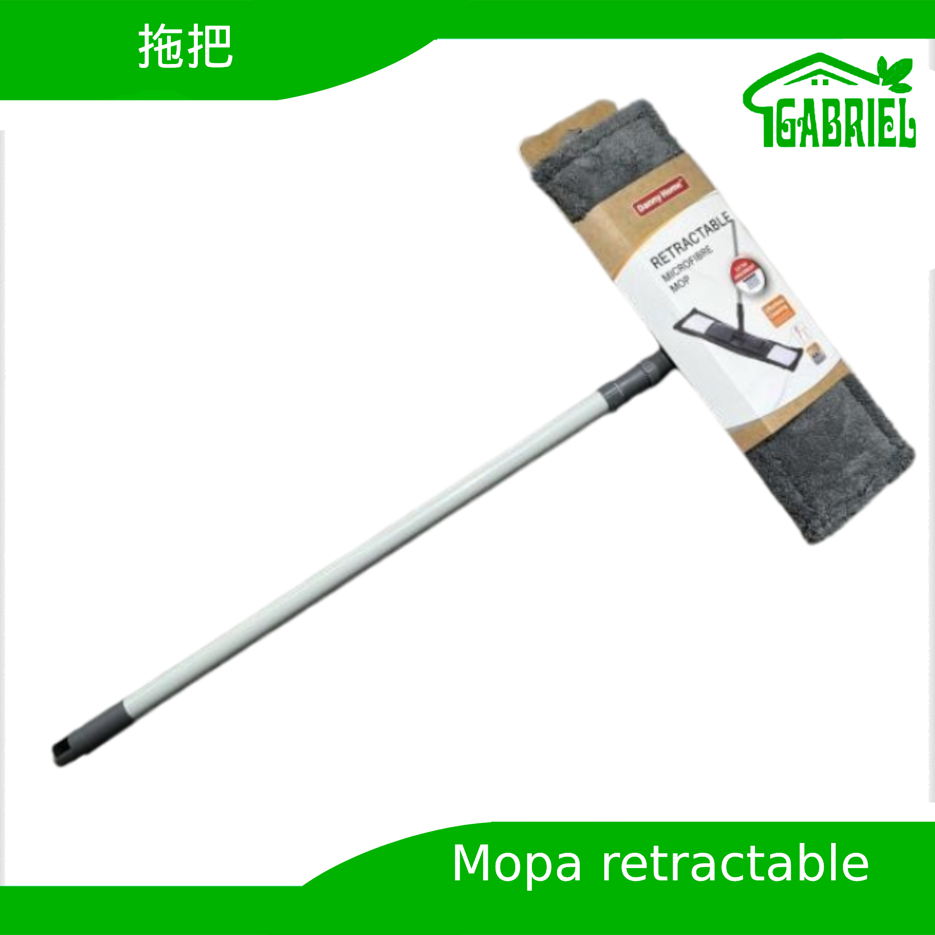 Mopa de Microfibra Retractable