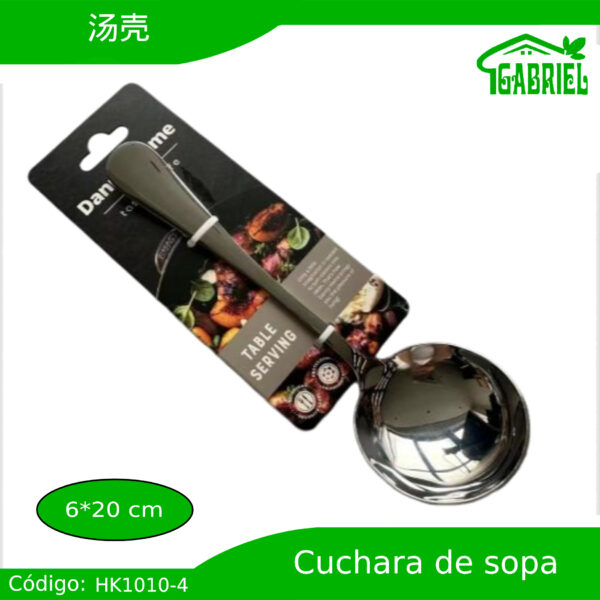 Cuchara para Sopas 6x20 cm