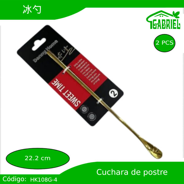 Cucharas para Helados/Postres 2 PCS 22.2 cm