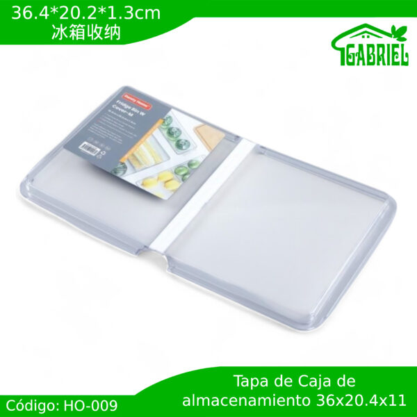 36.4*20.2*1.3cm/冰箱收纳/Caja de almacenamiento para frigoríficos