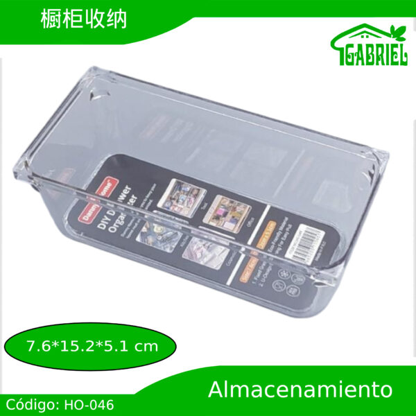 Caja de almacenamiento para armario 7.6x15.2x5.1 cm