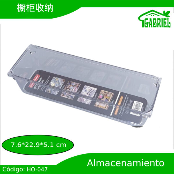 Caja de almacenamiento para armario 7.6x22.9x5.1 cm