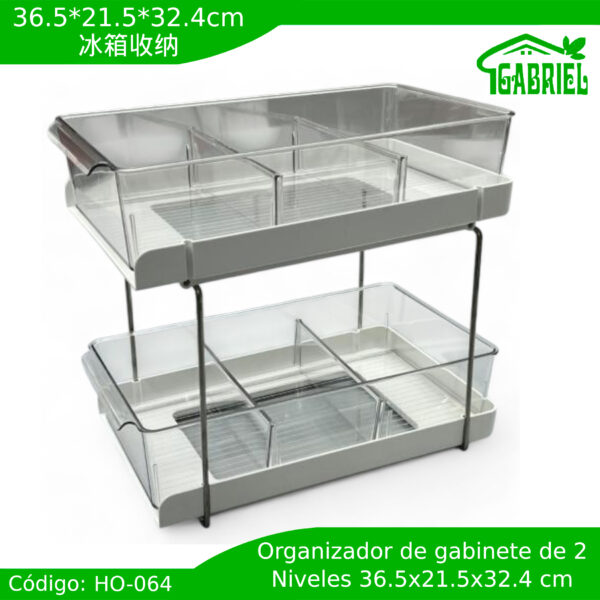 36.5*21.5*32.4 cm/冰箱收纳/Caja de almacenamiento para frigoríficos