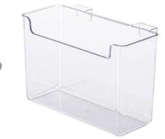 Caja de almacenamiento para refrigerador 25.4×12.5×18.1 cm