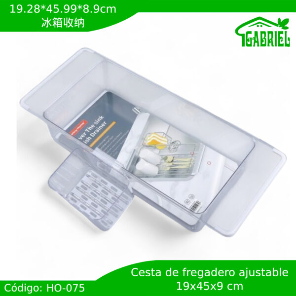 19.28*45.99*8.9 cm/冰箱收纳/Caja de almacenamiento para frigoríficos