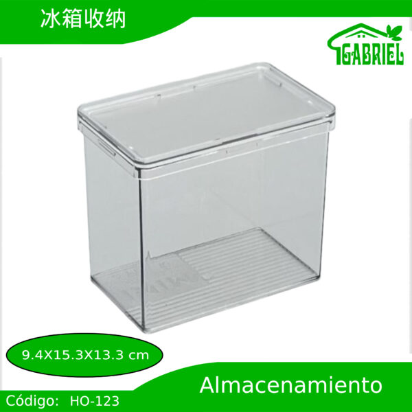 Caja de almacenamiento para refrigerador 9.4x15.3x13.3 cm