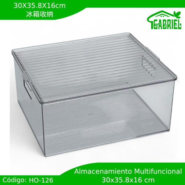 Caja de almacenamiento para Refrigerador 30x35x16 cm