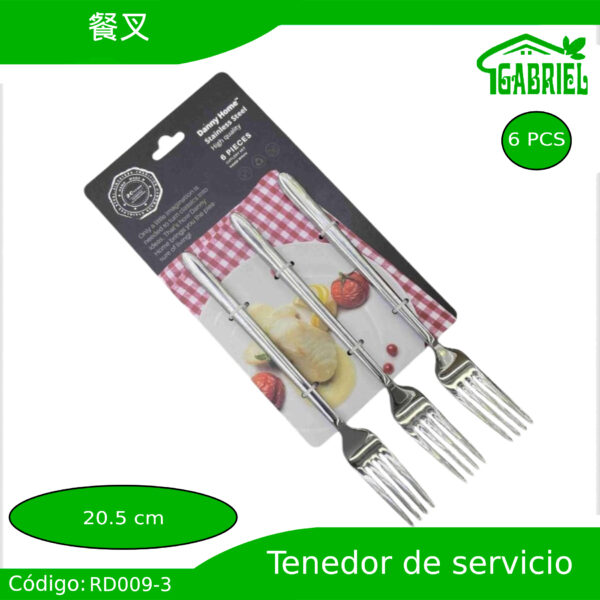 Tenedores de Servicio 6 PCS 20.5 cm