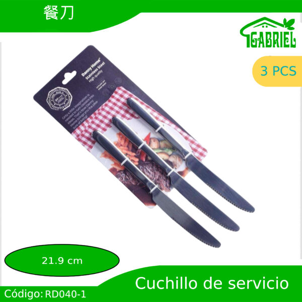 Cuchillos de Servicio 6 PCS 21.9 cm