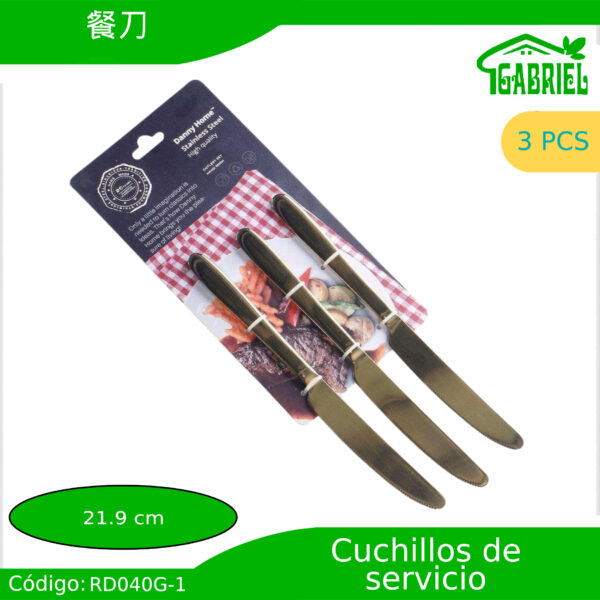 Cuchillos de Servicio 6 PCS 21.9 cm