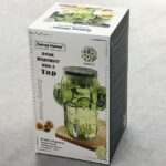 Dispensador de Liquidos Frasco de Vidrio 14x12x29 cm 3.5 Litros
