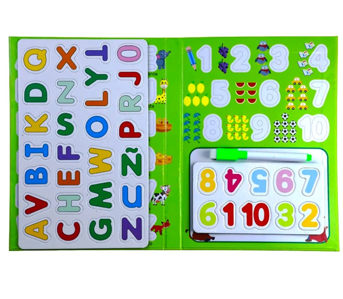 Libro magnético Educativo en español