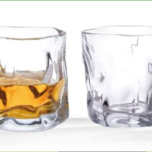 TAZA玻璃杯Glass cup 4pcs Set 7.7*8.2cm 280ml