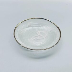 Plato de Ceramica Vitrea 22x4 cm