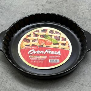 Fuente para Horno de Porcelana con Bordes Anchos - 33 cm