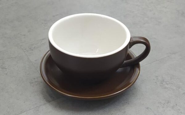 Coffee cup cup:14.2*6.5cm saucer:15.8*2.5cm Porcelain