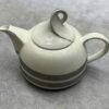 Jarra de Cerámica 870 ml con Diseño Decorativo – Ideal para Té o Infusiones