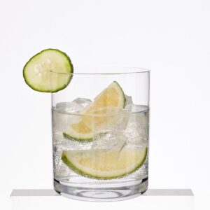 Set de 6 Vasos de Vidrio – 410 ml (Estilo Moderno y Versátil)