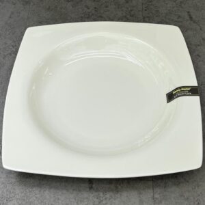 Plato de Porcelana - Blanco 23.5 cm