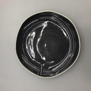 Plato de porcenala redondo – Negro – 28cm