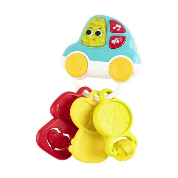 Juguete de Llavero Musical de Auto para Niños con Luz y Sonido – 15.5x21x6.5 cm